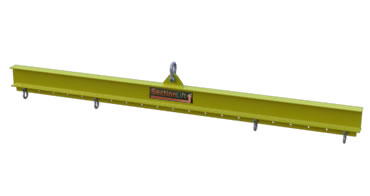 5 tonne lifting beam with adjustable lower lift points