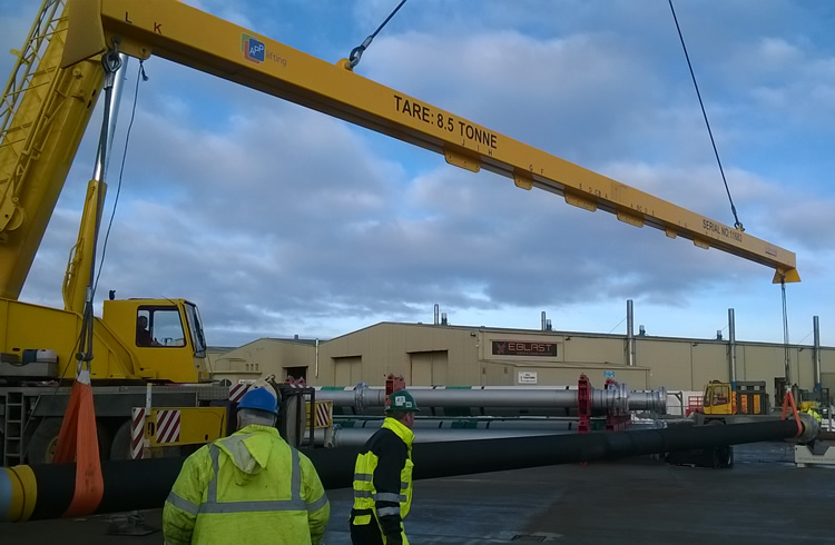 15 tonne 20m long lifting beam