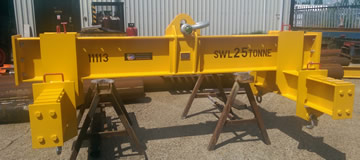 25 tonne lifting frame from the hire fleet