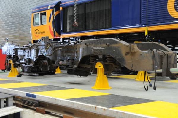 Class 66 Bogie Support Stands
