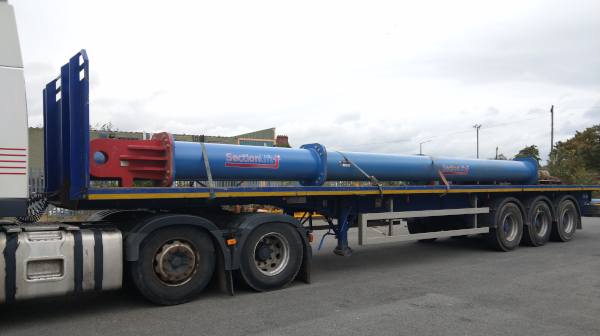 26m Sectionlift 420 Spreader Beam Ready For Dispatch. This Beam Went On To Lift A 100 Tonne Wind Turbine Post
