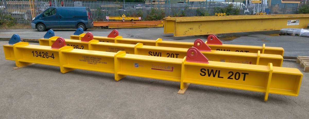 20 Tonne Bulk Bag Lifting Beam Designed To Lift 10 X 2 Tonne Bulk Bags