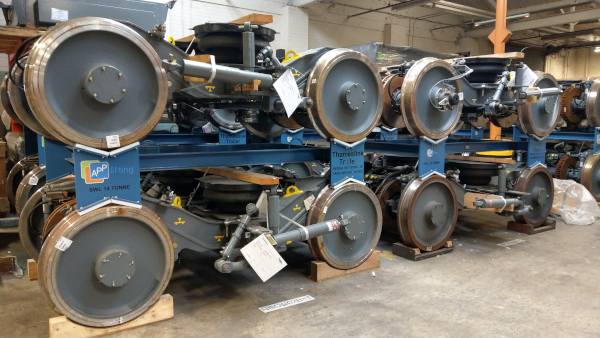 Railway Bogie Storage Stands Specifically Designed For Eurostar, Thameslink And Desiro Trains