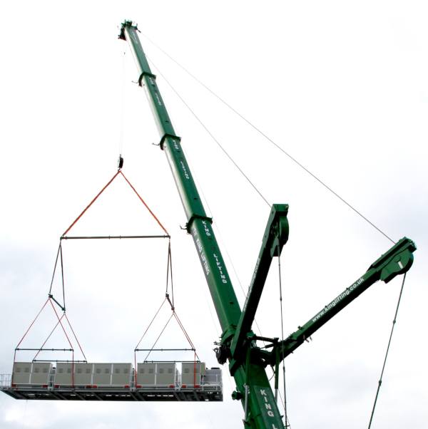 Sectionlift Lifting Array Comprising Of 7 Beams Carrying Out Lifting Of A Pre-fabricated Skid Package. We Are Able To Produce Lifting And Rigging Plans For This Type Of Lift.
